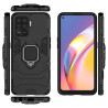 Etui pancerne Ring Armor na telefon OPPO Reno 5 Lite / Reno 5F / A94 / F19 Pro czarne