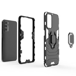 ETUI PANCERNE RING ARMOR na telefon OPPO Reno 6 5G CPH2251 czarne