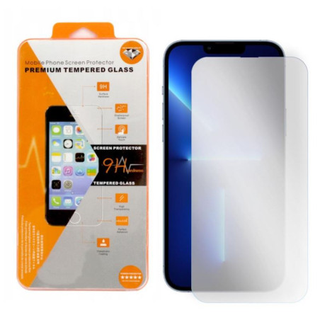 9H SZKŁO hartowane na telefon Apple iPhone 14+ A2886 / 13 Pro Max A2643 pomarańczowe opakowanie
