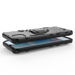 ETUI PANCERNE RING ARMOR na telefon Realme C11 2021 / C20 czarne
