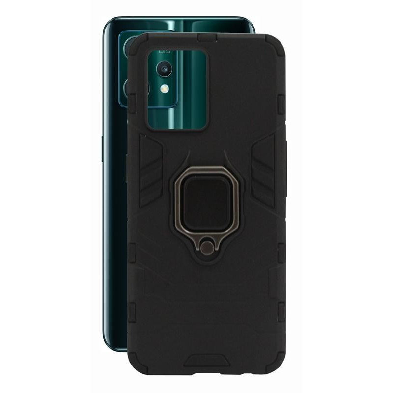 Etui pancerne Ring Armor na telefon Realme 9 Pro+ / 9 4G czarne