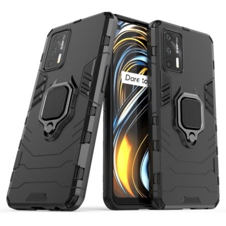 ETUI PANCERNE RING ARMOR na telefon Realme GT 5G czarne