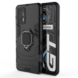 ETUI PANCERNE RING ARMOR na telefon Realme GT 5G czarne