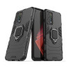 ETUI PANCERNE RING ARMOR na telefon Realme GT Master Edition 5G RMX3363 czarne