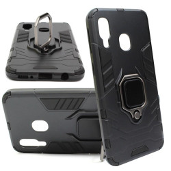 ETUI PANCERNE RING ARMOR na telefon Samsung Galaxy A40 A405 czarne