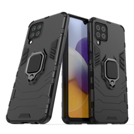 ETUI PANCERNE RING ARMOR na telefon Samsung Galaxy A22 4G / M22 / M32 4G czarne