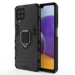 ETUI PANCERNE RING ARMOR na telefon Samsung Galaxy A22 4G / M22 / M32 4G czarne