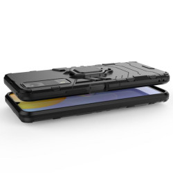 ETUI PANCERNE RING ARMOR na telefon Vivo Y51 2020 India version / V17 V174G / S1 Pro V1832A czarne