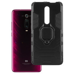 ETUI PANCERNE RING ARMOR na telefon Xiaomi Mi 9T / Mi 9T Pro / Redmi K20 / Redmi K20 Pro czarne