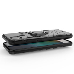 Etui pancerne Ring Armor na telefon Xiaomi Redmi 10A / 9C czarne