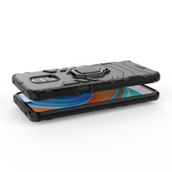 Etui pancerne Ring Armor na telefon Xiaomi Redmi Note 9S czarne