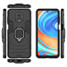 Etui pancerne Ring Armor na telefon Xiaomi Redmi Note 9S czarne