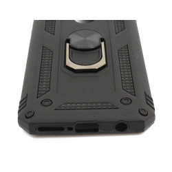 ETUI PANCERNE RING CASE na telefon motorola moto g71 5G czarne