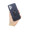ETUI PANCERNE RING CASE na telefon Samsung Galaxy A32 4G A325 granatowe 2