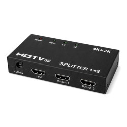 Aktywny splitter HDMI 4K Full HD na 2 odbiorniki