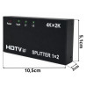 Aktywny splitter HDMI 4K Full HD na 2 odbiorniki