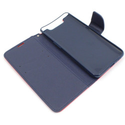 Etui Fancy Diary na telefon Samsung Galaxy A80 A805 czerwone