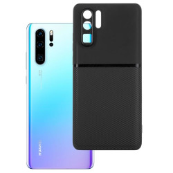 ETUI STRIP MAGNETIC na telefon Huawei P30 Pro VOG-L29 czarne