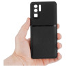 ETUI STRIP MAGNETIC na telefon Huawei P30 Pro VOG-L29 czarne