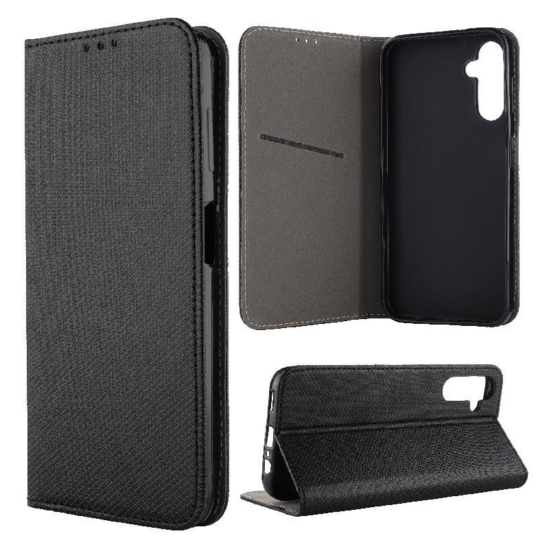 Etui Smart Magnet na telefon Samsung Galaxy A14 4G A145 / 5G A146 czarne