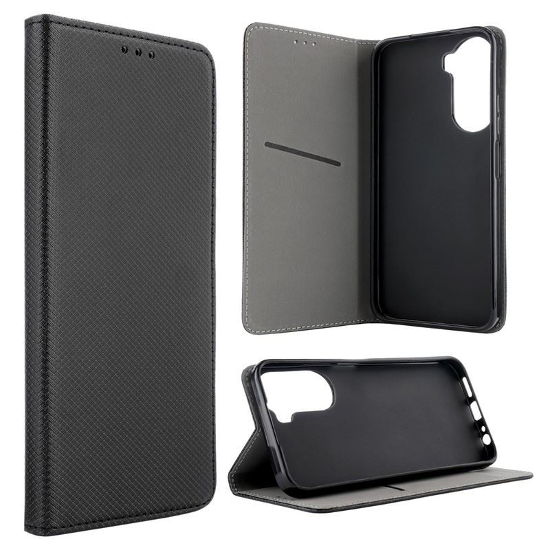 Etui Smart Magnet na telefon Xiaomi Redmi A7 Pro 25128RN17A / POCO C81 Pro 25128PC17G czarne