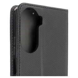 Etui Smart Magnet na telefon Xiaomi Redmi A7 Pro 25128RN17A / POCO C81 Pro 25128PC17G czarne