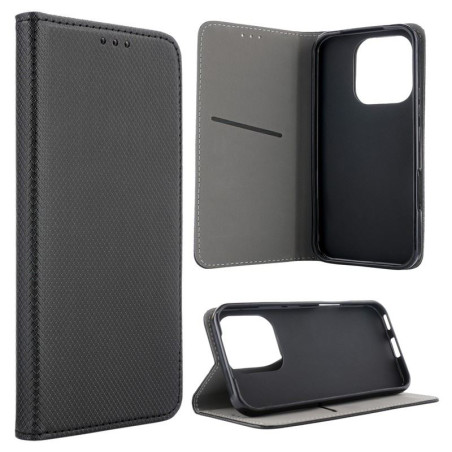 Etui Smart Magnet na telefon Honor 600 Lite 5G LNA-NX1 czarne