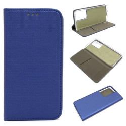 Etui Smart Magnet na telefon Samsung Galaxy S21 Ultra 5G G998 granatowe