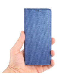 Etui Smart Magnet na telefon Xiaomi Redmi A7 Pro 25128RN17A / POCO C81 Pro 25128PC17G granatowe