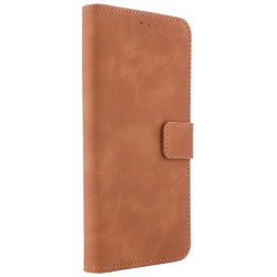 Etui Smart Leather na telefon OPPO Reno 13 5G CPH2689 / 14 5G CPH2737 / 14F 5G CPH2743 / 14FS 5G CPH2743 brązowe