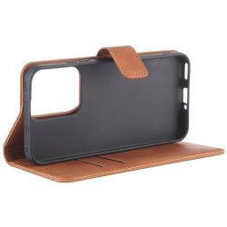Etui Smart Leather na telefon OPPO Reno 13 5G CPH2689 / 14 5G CPH2737 / 14F 5G CPH2743 / 14FS 5G CPH2743 brązowe