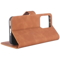 Etui Smart Leather na telefon OPPO Reno 13 5G CPH2689 / 14 5G CPH2737 / 14F 5G CPH2743 / 14FS 5G CPH2743 brązowe