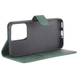 Etui Smart Leather na telefon OPPO Reno 13 5G CPH2689 / 14 5G CPH2737 / 14F 5G CPH2743 / 14FS 5G CPH2743 zielone