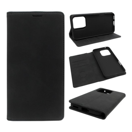 Etui Smart Retro Lite na telefon Honor 600 Lite 5G LNA-NX1 czarne