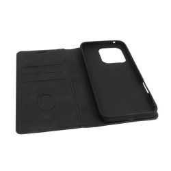 Etui Smart Retro Lite na telefon Honor 600 Lite 5G LNA-NX1 czarne