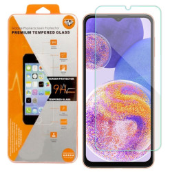 9H SZKŁO hartowane na telefon Samsung Galaxy A23 / M13 / M23 pomarańczowe opakowanie