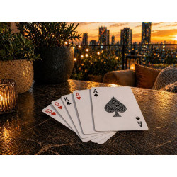 Karty do gry talia 54 szt. powlekane - poker brydż remik