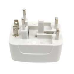 Adapter / przejściówka sieciowa wtyczka do kontaktu CAŁY ŚWIAT UK EU USA US JP AU CA CN DE FR IT ES IN BR KR NZ