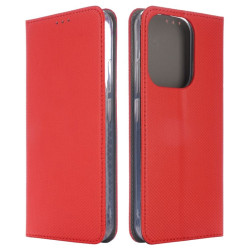 Etui Smart Magnet na telefon Realme 16 Pro 5G RMX5120 czerwone