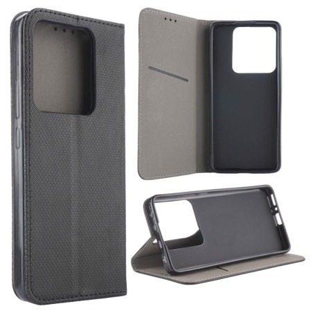Etui Smart Magnet na telefon Xiaomi POCO M7 Pro 5G 2409FPCC4G czarne