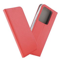 Etui Smart Magnet na telefon Xiaomi POCO M7 Pro 5G 2409FPCC4G czerwone