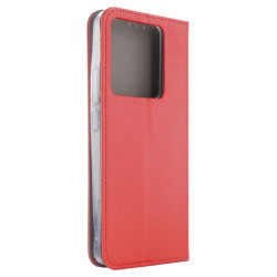 Etui Smart Magnet na telefon Xiaomi POCO M7 Pro 5G 2409FPCC4G czerwone