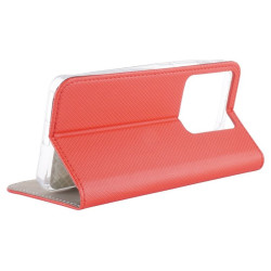 Etui Smart Magnet na telefon Xiaomi POCO M7 Pro 5G 2409FPCC4G czerwone