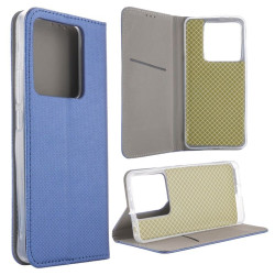 Etui Smart Magnet na telefon Xiaomi POCO M7 Pro 5G 2409FPCC4G granatowe