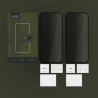 9H SZKŁO hartowane na telefon Apple iPhone 16 Pro A3293 / iPhone 17 A3520 / iPhone 17 Pro A3523 HOFI PRIVACY PRO+ 2szt