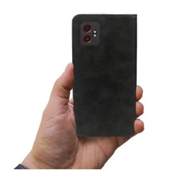 Etui Smart Leather na telefon Samsung Galaxy XCover 7 Pro 5G czarne