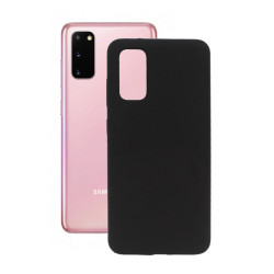 Etui Silicon Case na telefon Samsung Galaxy S20 G980 / S11e czarne MATT