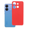Etui Silicon Case na telefon Infinix SMART 7 4G LTE X6515 / 7 HD 4G LTE X6516 czerwone MATT