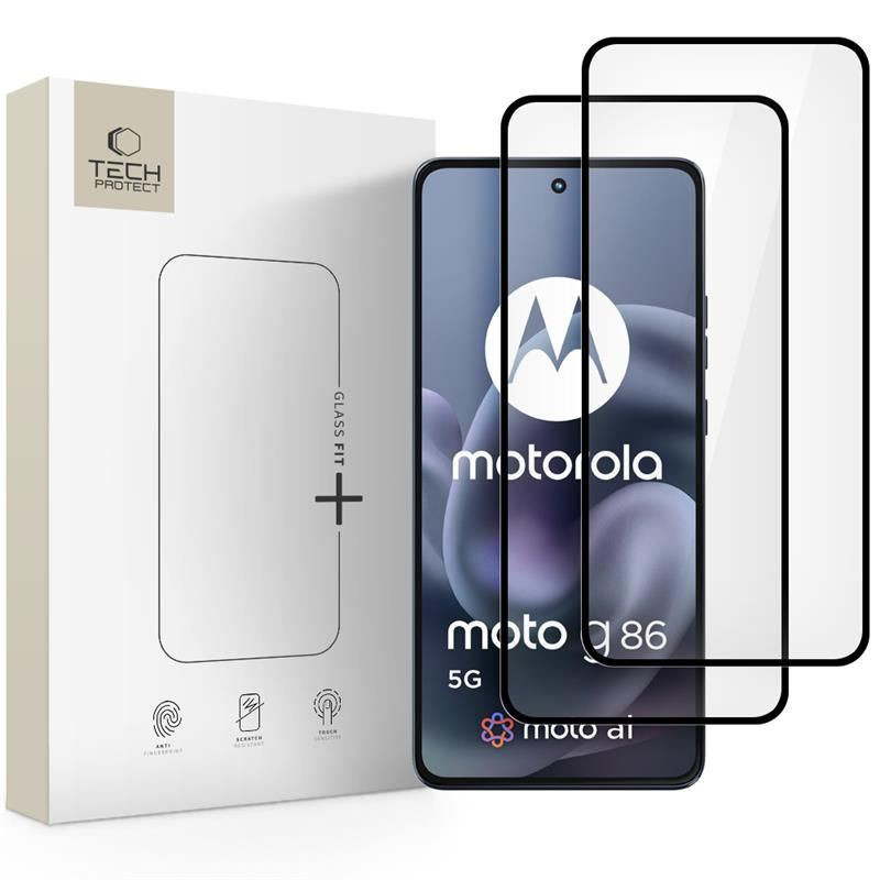 9H SZKŁO hartowane na telefon motorola moto g86 5G XT2527-2 / moto g86 power 5G XT2527-7 TP GLASS FIT 2szt