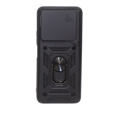 Etui Pancerne CAMSHIELD Ring na telefon Xiaomi Redmi 13 4G / 5G czarne